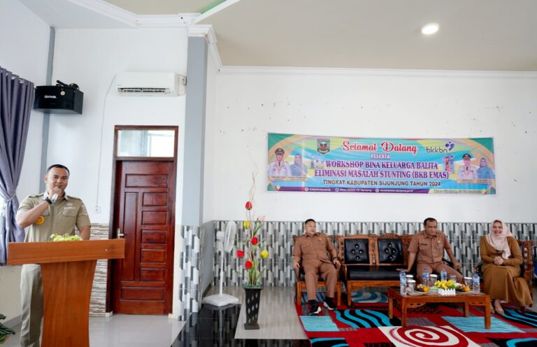 urunkan Kasus Stunting, Dinas PPKB Kabupaten Sijunjung Gelar Workshop BKB Emas Eliminasi Stunting Tahun 2024