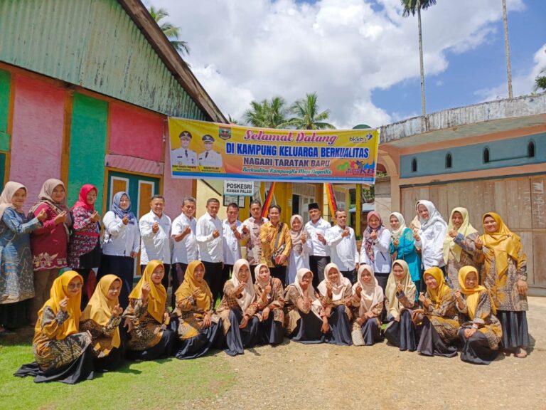 Rumah Data Kependudukan Taratak Baru Juara I tingkat provinsi Sumatera Barat Tahun 2024
