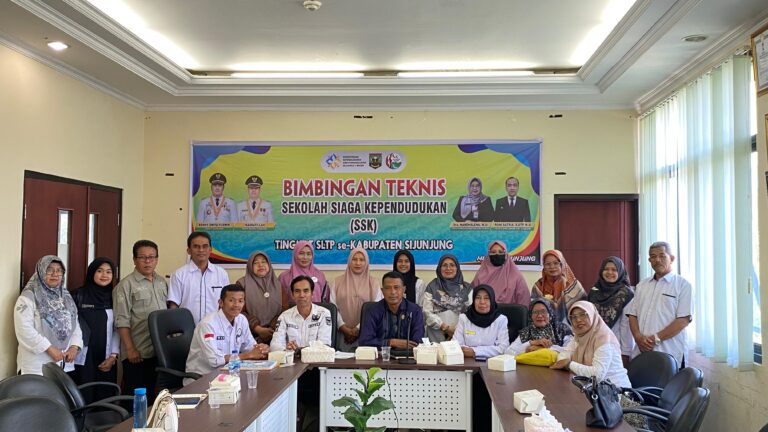 Intip Bimtek SSK Tingkat SLTP se-Kabupaten Sijunjung